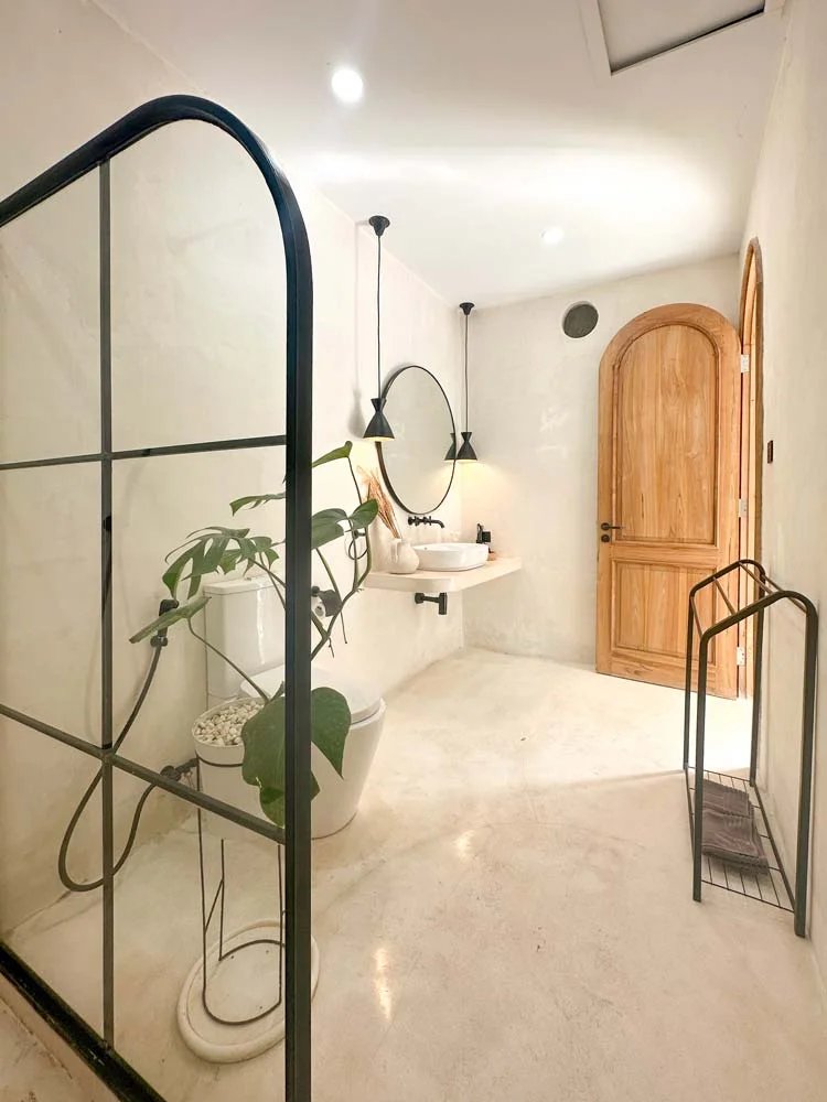 Peek Holidays-Bohemian Jogja Villa two bedrooms bathroom