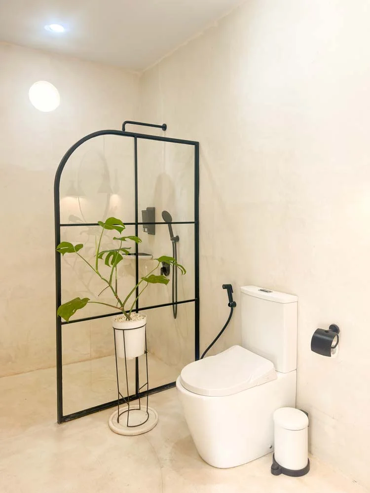 Peek Holidays-Bohemian Jogja Villa two bedrooms bathroom